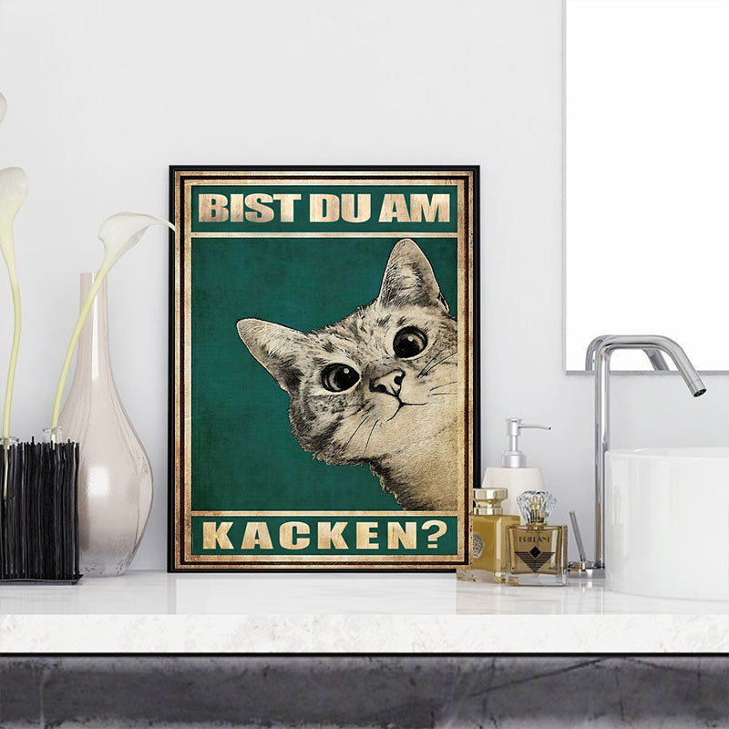 PurrPrints - Katzenleinwand