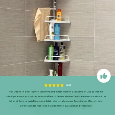 BathStorage – Badezimmerregal, Perfekte Ordnung im Badezimmer