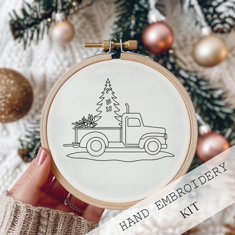 SnowStitch™ – Stick-Set für die Feiertage