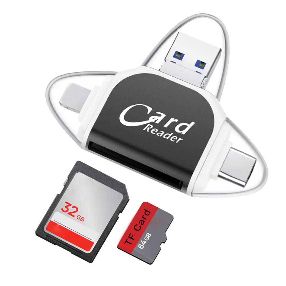 MegaStorage - Multi-Port 4 in 1 Universal-SD