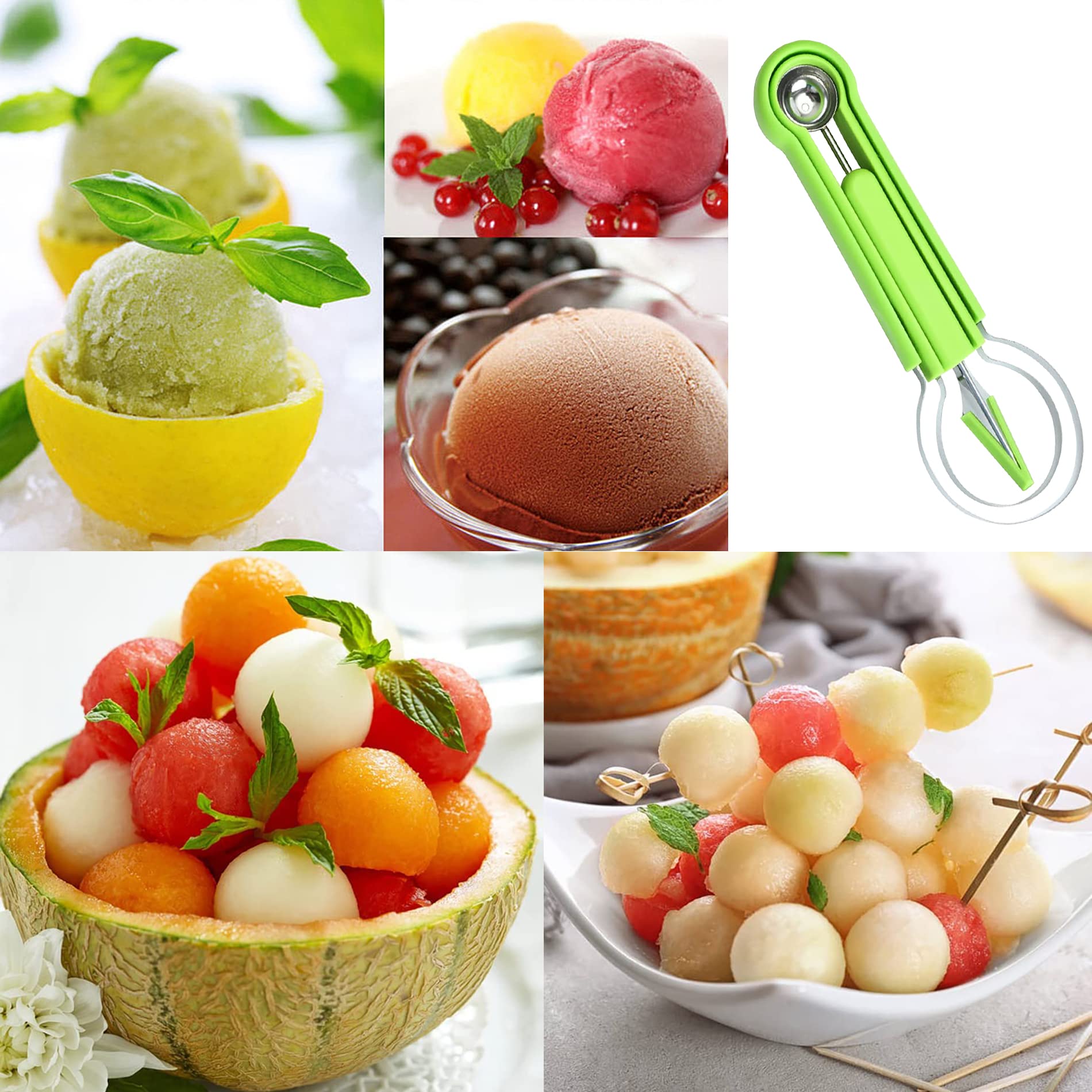 1+1 GRATIS | JuicyCut - 4 in 1 Obstwerkzeug Messer