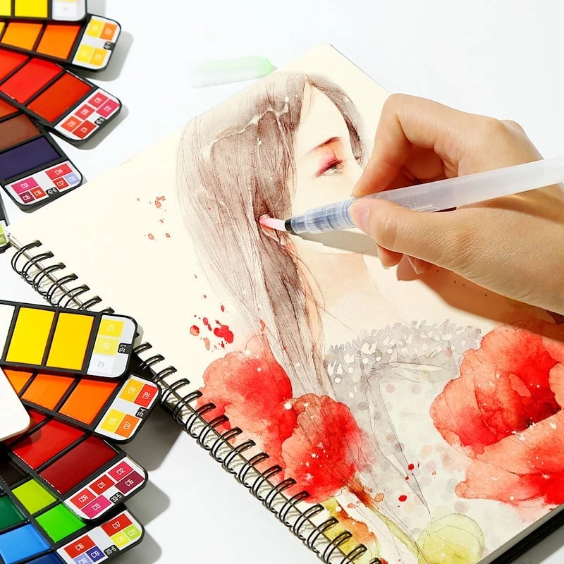 ArtWander - Handliches Aquarell-Reiseset
