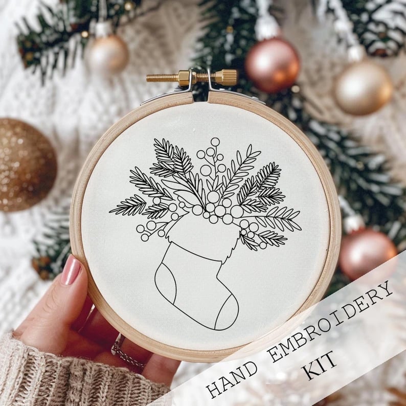 SnowStitch™ – Stick-Set für die Feiertage
