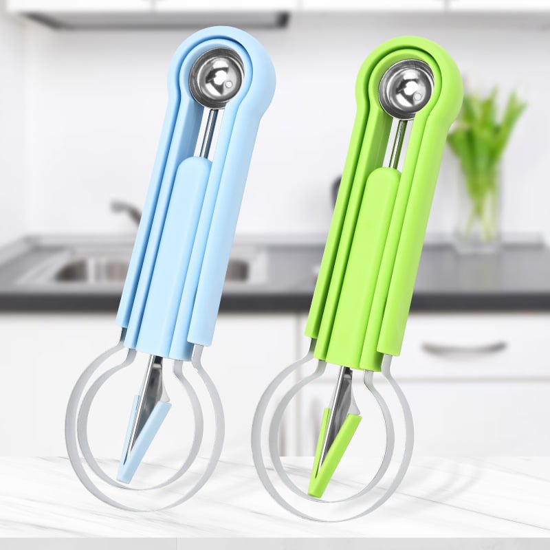 1+1 GRATIS | JuicyCut - 4 in 1 Obstwerkzeug Messer