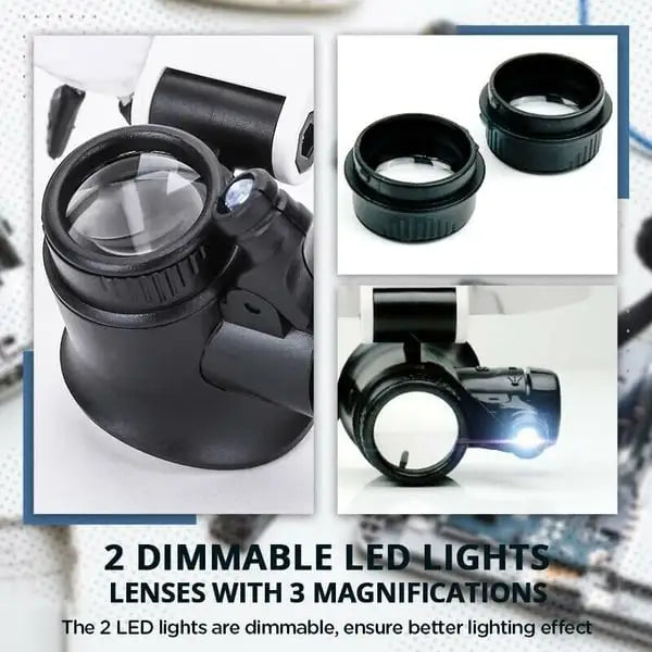 OptiBright - LED-Lupenbrille