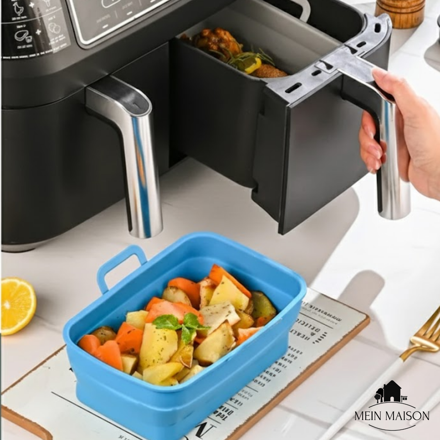 CrispMate – Die cleveren Airfryer-Einsätze!