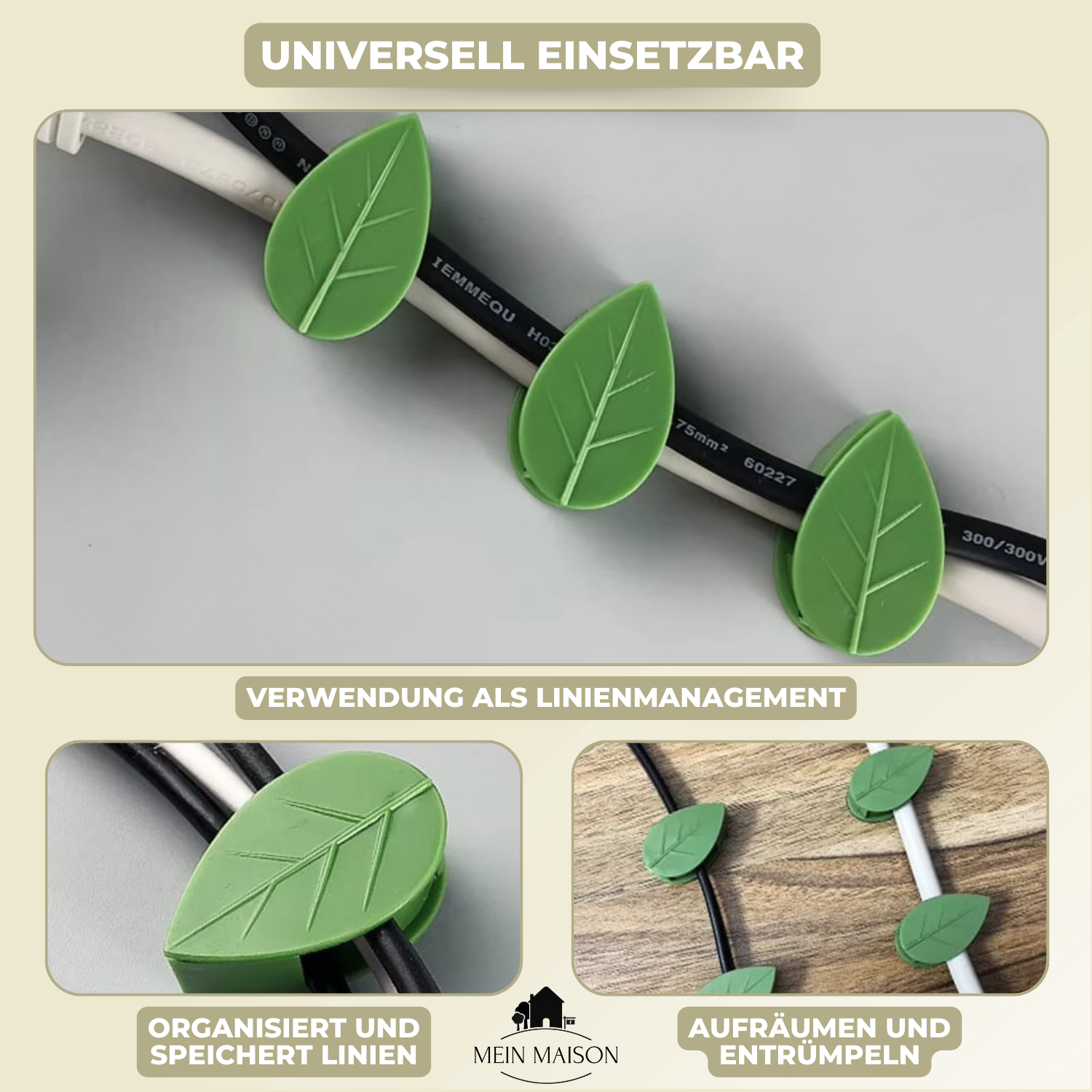 10+10 GRATIS | GrowGrip - Pflanzenbefestigungsklammern