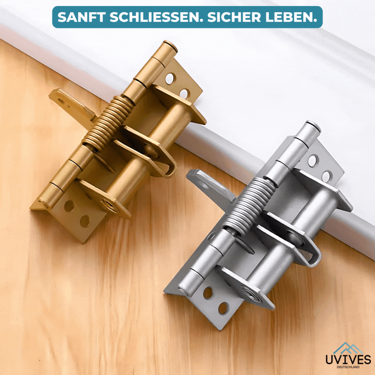 1+1 GRATIS | HingeGuard – Tür schließt sanft & sicher automatisch