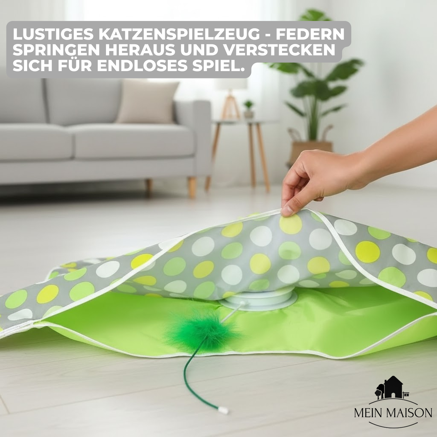JagdBuddy – Das smarte Jagdspielzeug für glückliche Katzen!