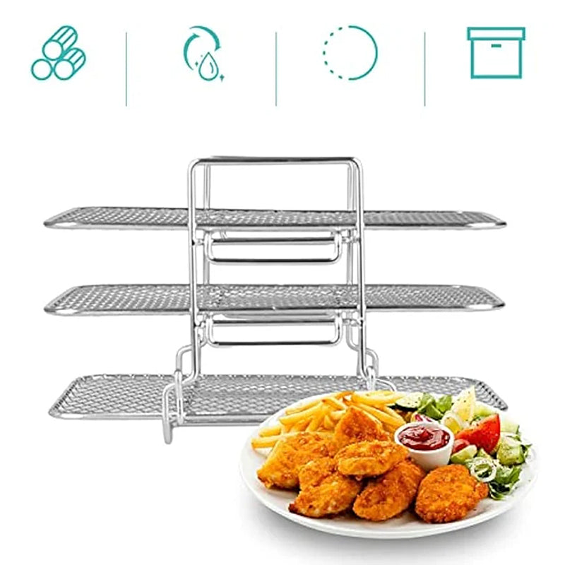 SteelStack - Mehrschichtiger Edelstahlgrill