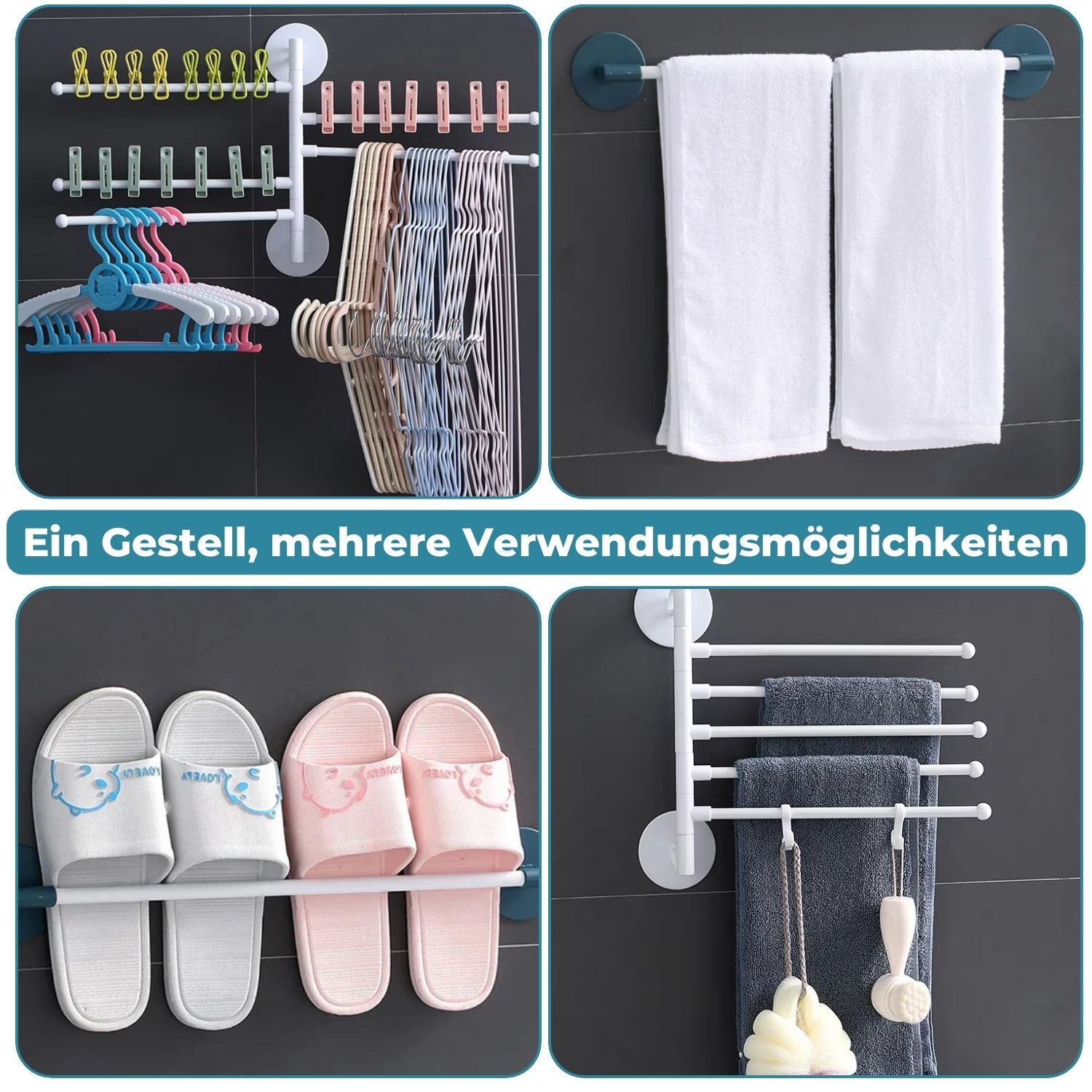 TidyDry - Mühelose Handtuchtrocknung zu jeder Zeit