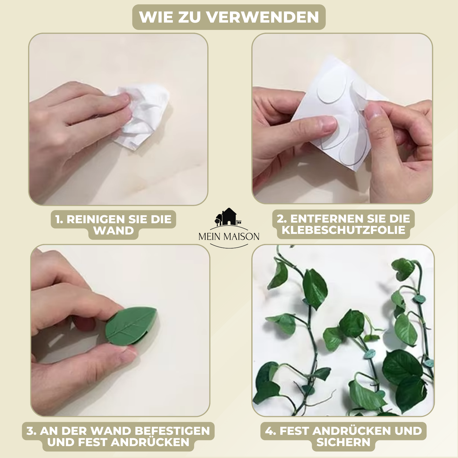10+10 GRATIS | GrowGrip - Pflanzenbefestigungsklammern