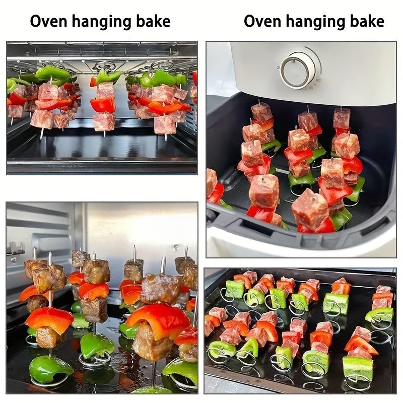 5+5 GRATIS | GrillElevate – Die Edelstahl-Spieße für gleichmäßiges & perfektes Grillen