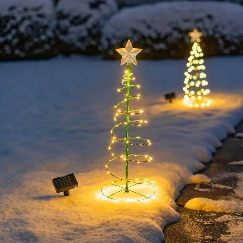 SolarTree – Der bezaubernde LED-Weihnachtsbaum mit Solarenergie betrieben