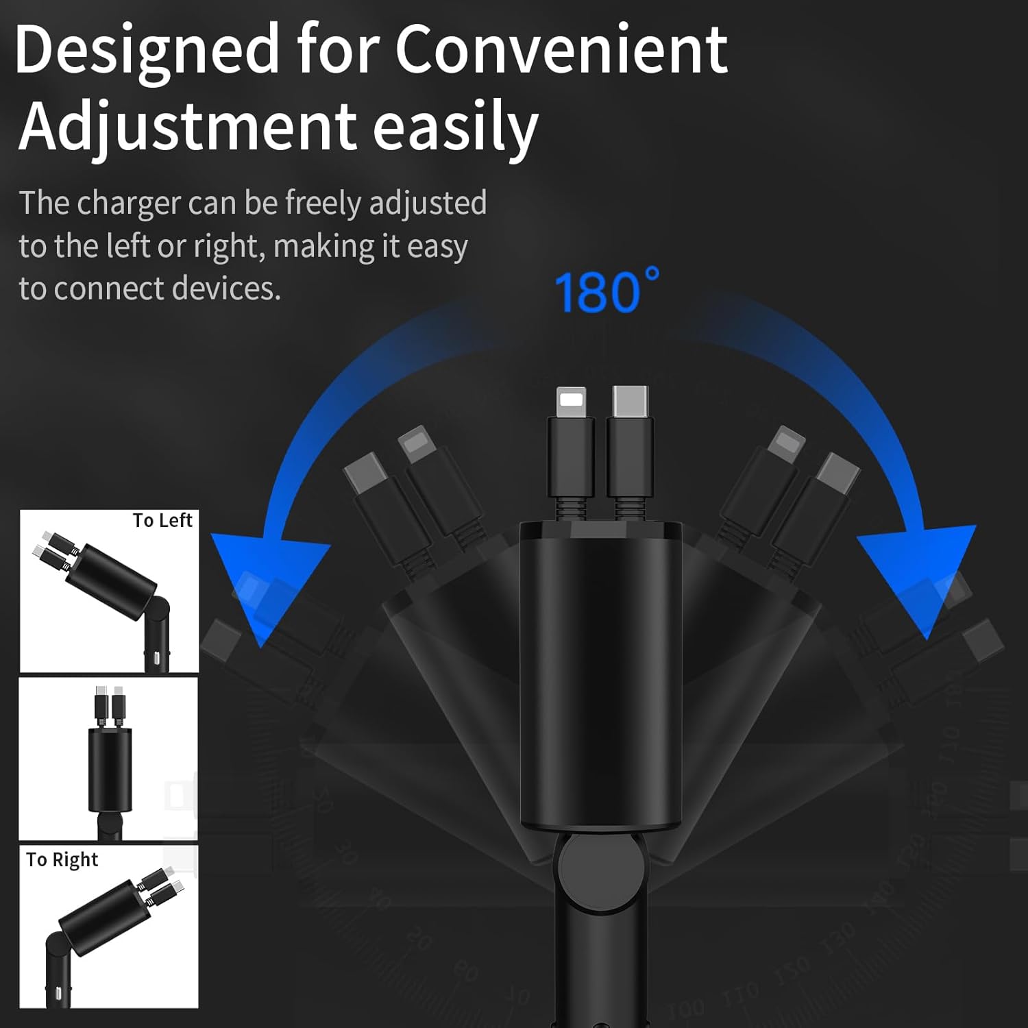 AutoCharge - 4 in 1 Auto-Schnellladegerät