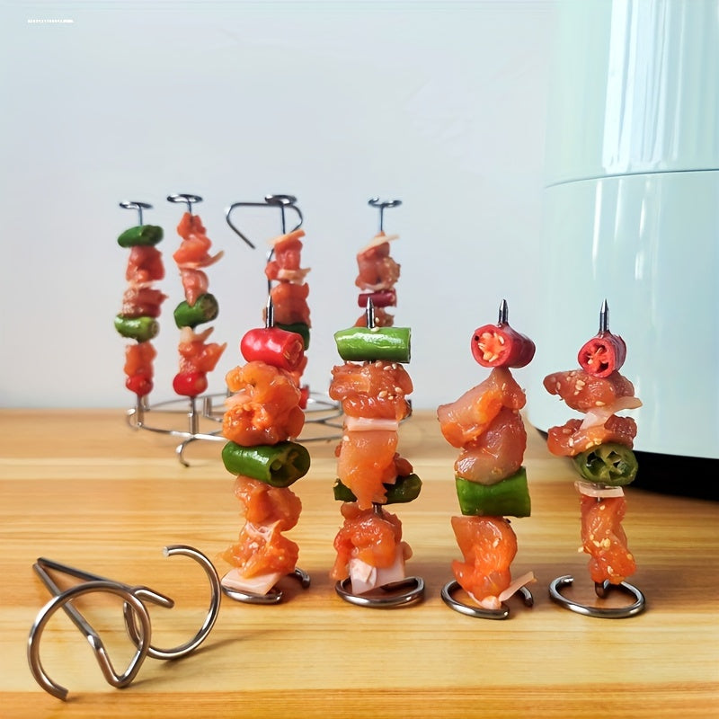 5+5 GRATIS | GrillElevate – Die Edelstahl-Spieße für gleichmäßiges & perfektes Grillen