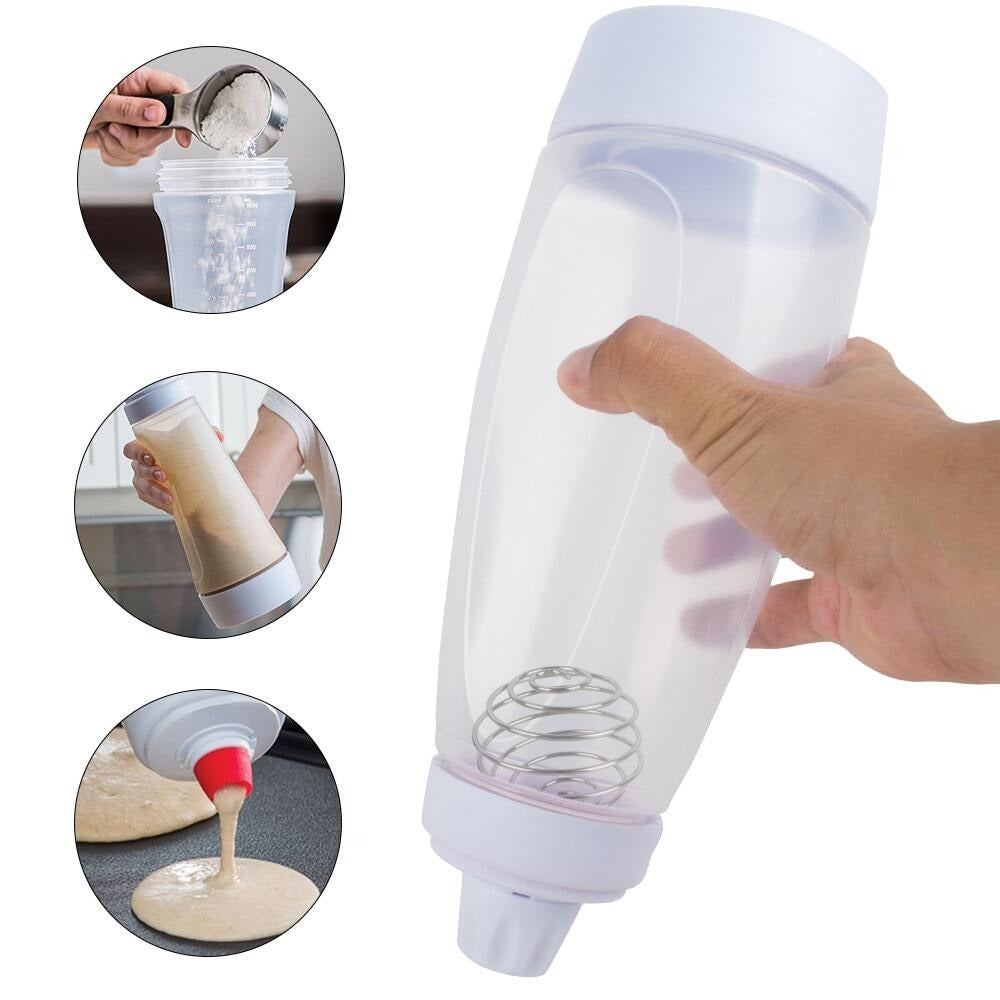 1+1 GRATIS | PourPerfect - Pfannkuchenteig-Flaschenmixer