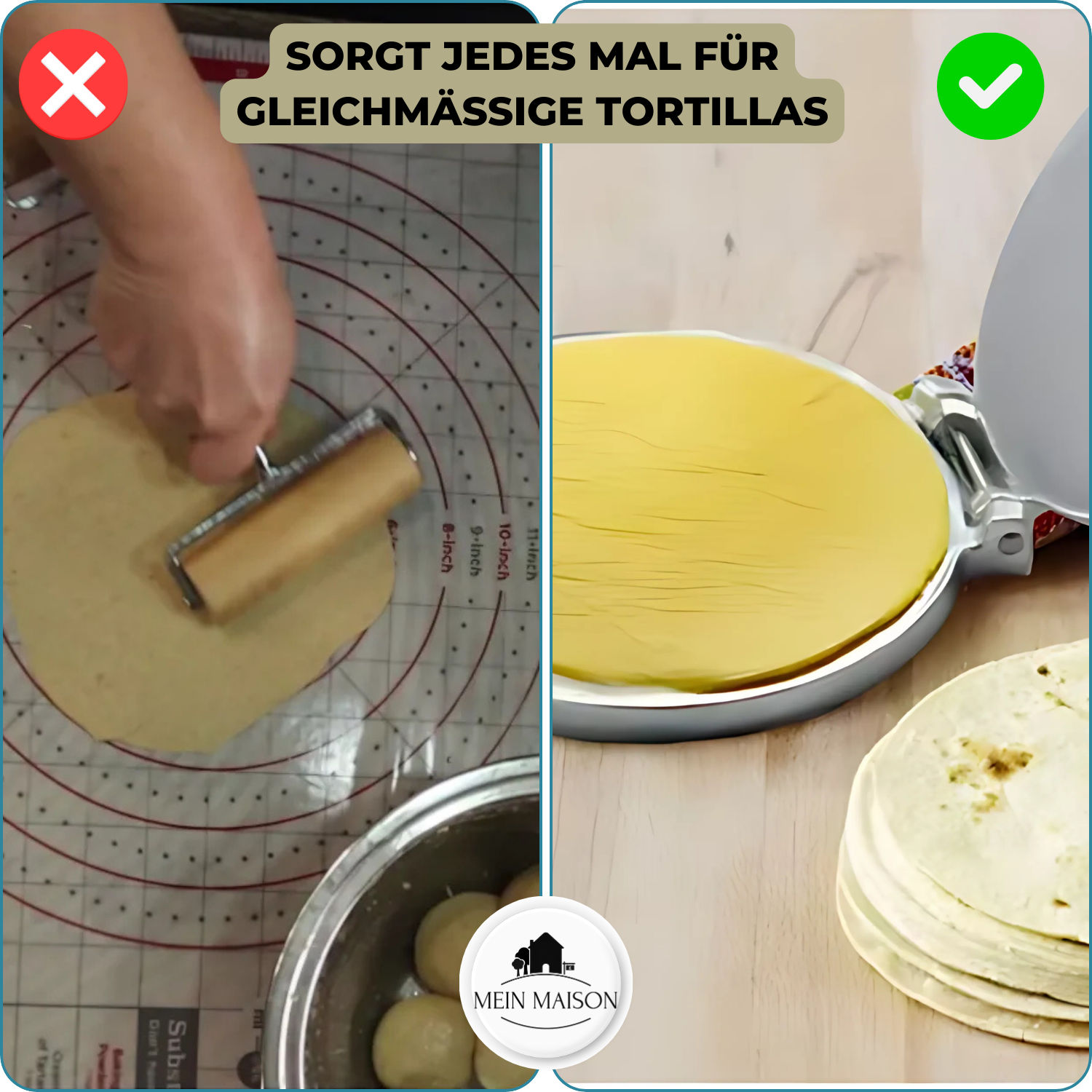 FlattaTilla - Mach Tortillas im Handumdrehen