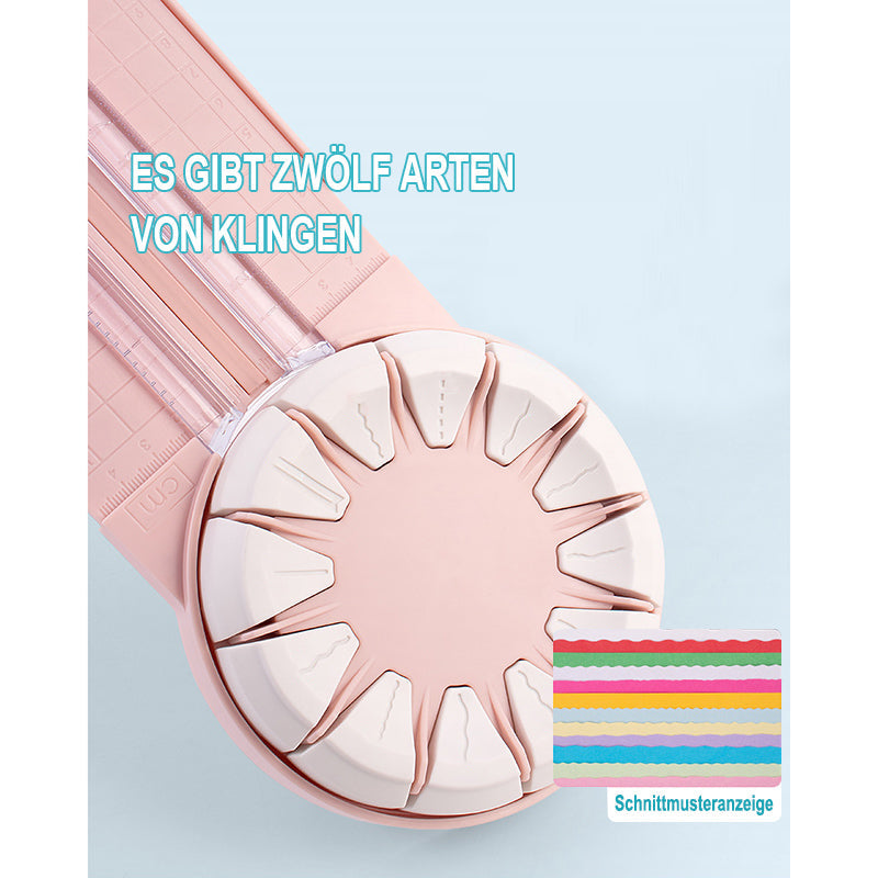 SmoothCut - 12-in-1 Papierschneider, perfekte Schnitte für jedes Projekt