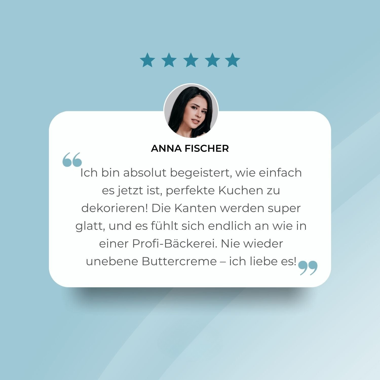 CakeCrafter - Verstellbarer Tortenschaber und Glätter