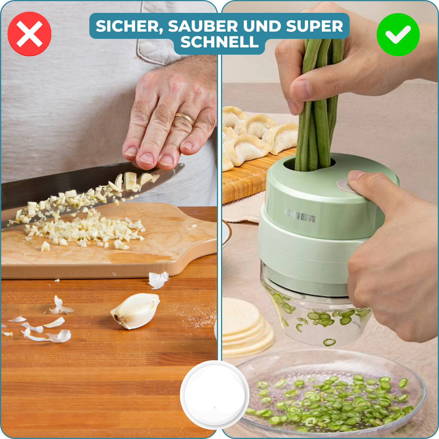 SafeChop – Sicher schneiden, Zeit sparen