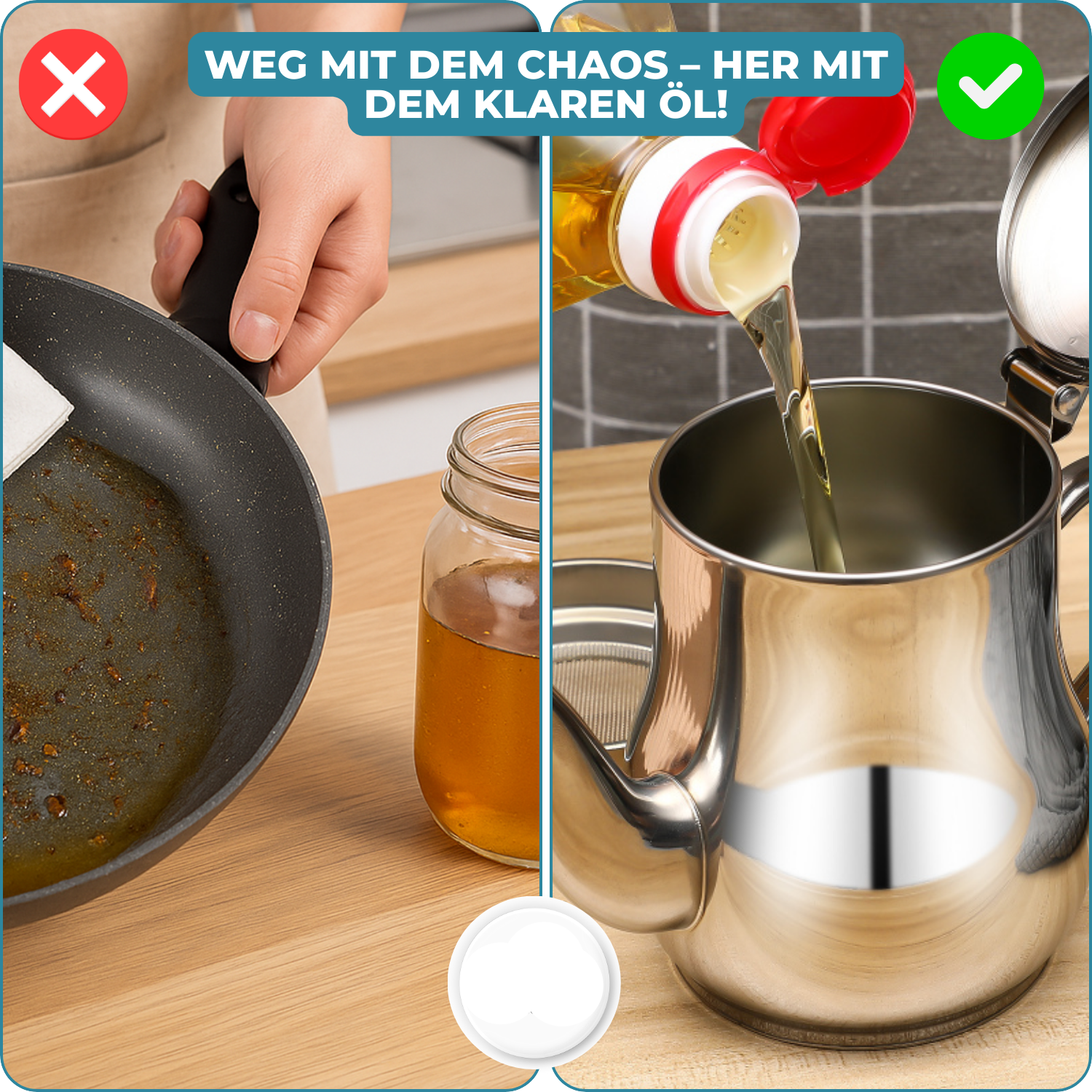 OilMate – Sauberes Fett, besseres Kochen, weniger Verschwendung