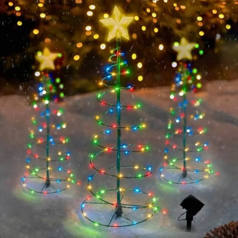 SolarTree – Der bezaubernde LED-Weihnachtsbaum mit Solarenergie betrieben