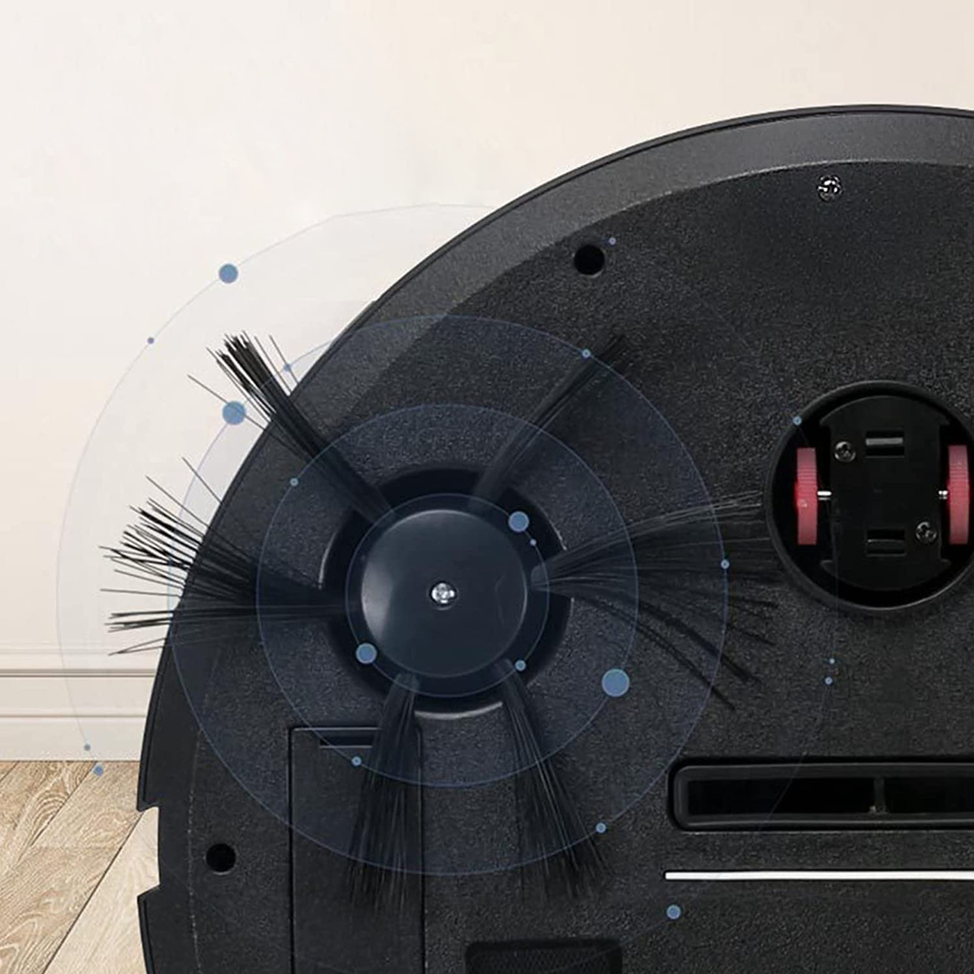 Cleanoro S6 Robotstaubsauger | Kompakt & Intelligent | Für Tierhaare, Hartböden & Teppich | 2h Laufzeit