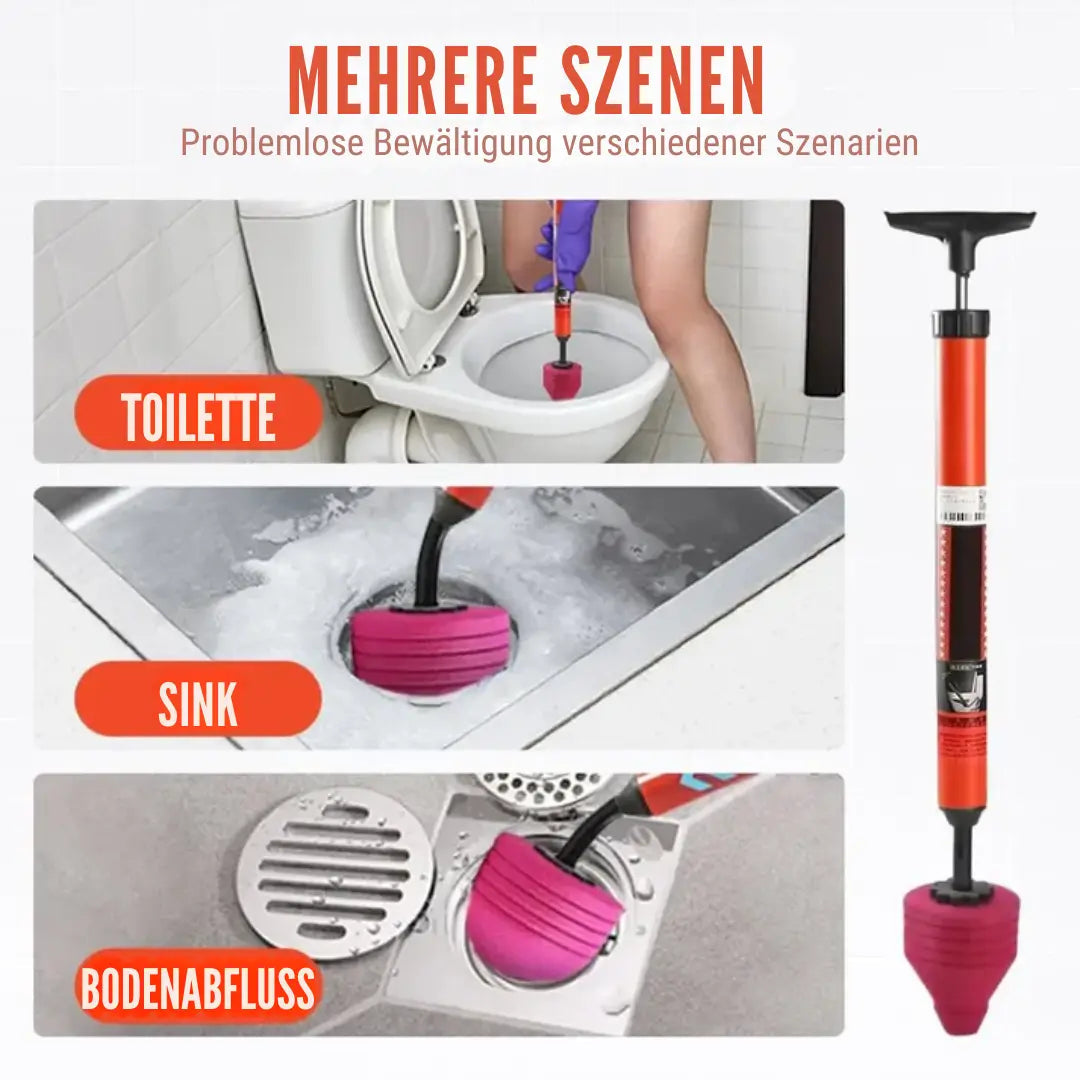 PowerDrain Pro – Verstopfungen sofort beseitigen!