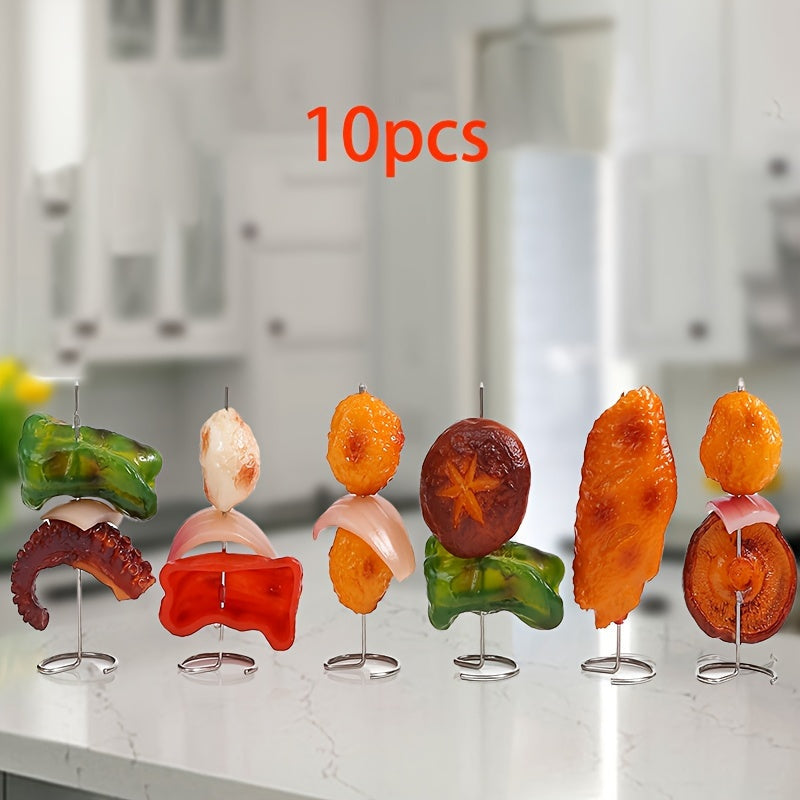5+5 GRATIS | GrillElevate – Die Edelstahl-Spieße für gleichmäßiges & perfektes Grillen