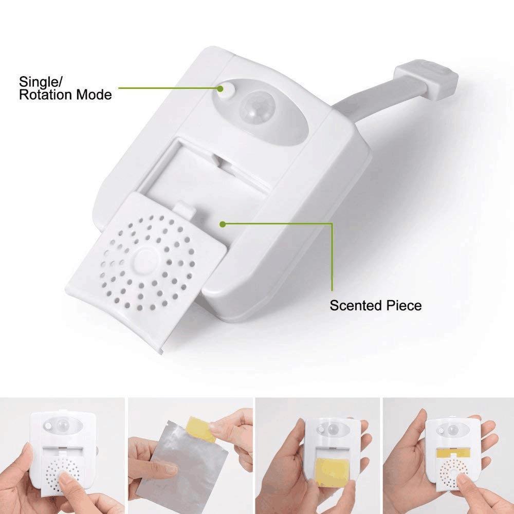 LumiClean – Lebhaftes Toilettenlicht mit UV-Hygiene