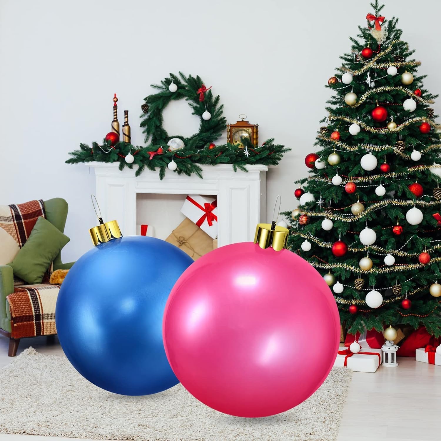 MerrySphere - Aufblasbare Weihnachtskugel in Übergröße