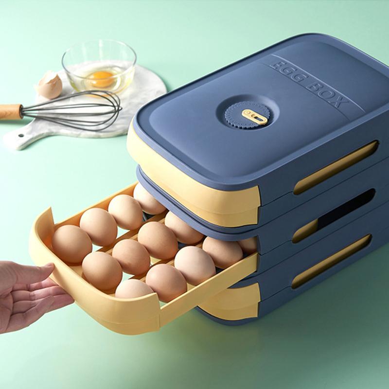 EggStore - Platzsparende Aufbewahrung für frische Eier!