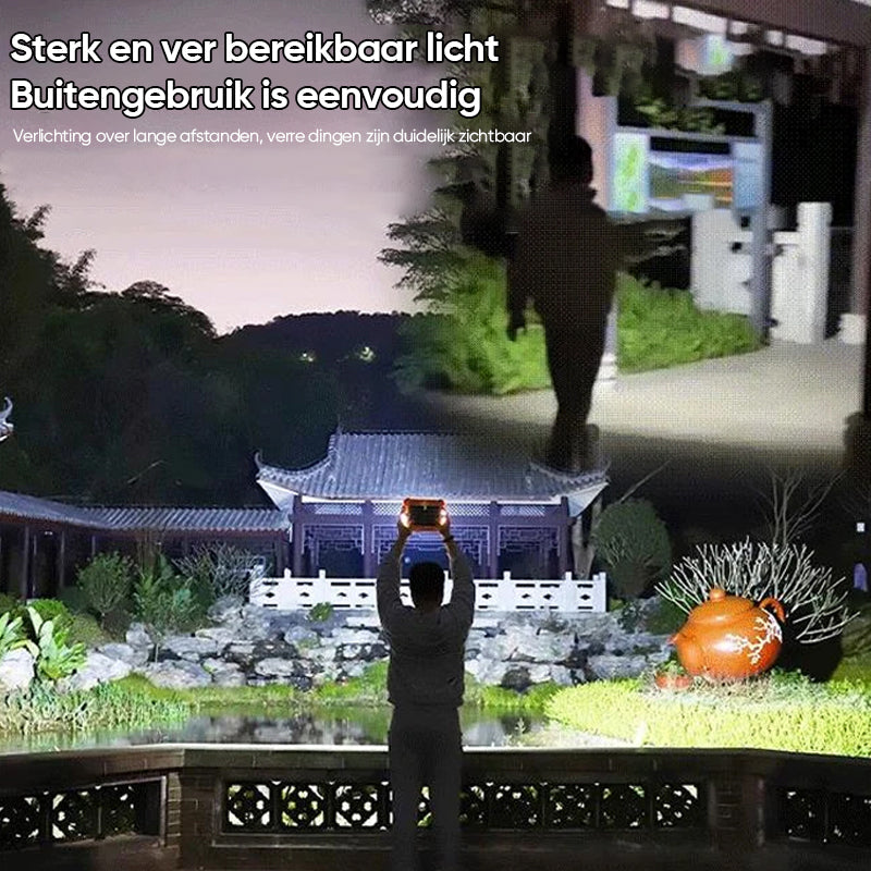 LumiSun - Tragbare Solar-Außenlampe