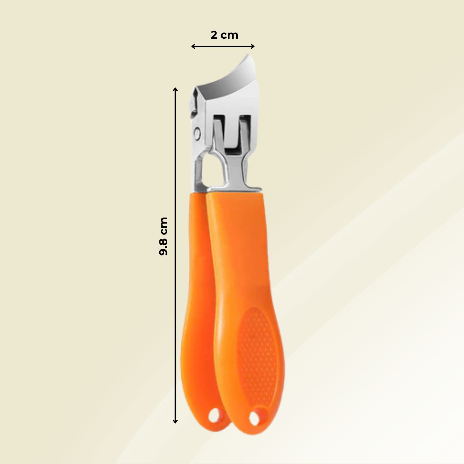 Nagelknipser WideTrim | Extra Breite Schneideöffnung | Anti-Spritz Design | Rostfreier Stahl