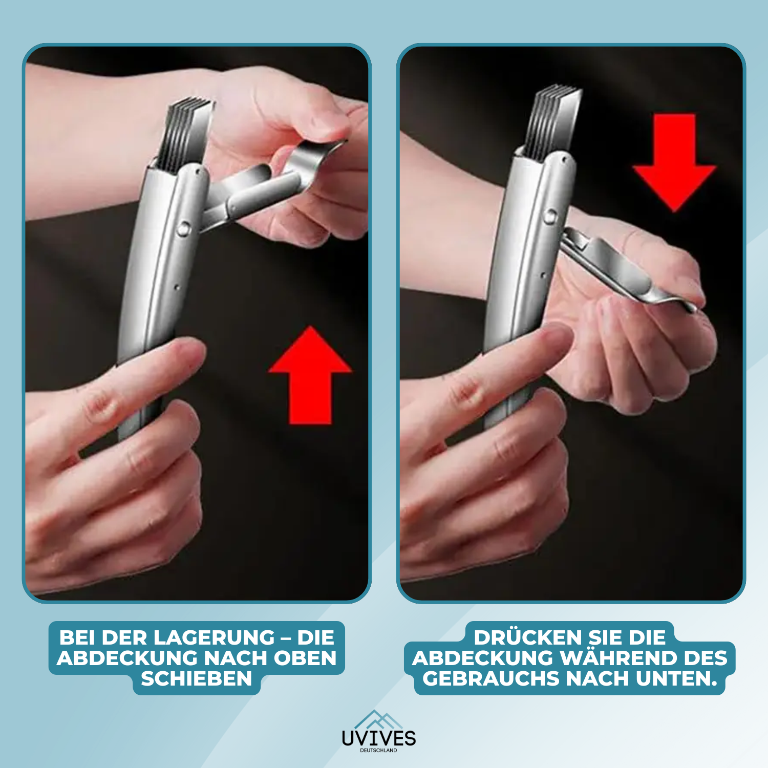 SteelSlice - Schneiden, Reiben, Zerkleinern in Sekunden!