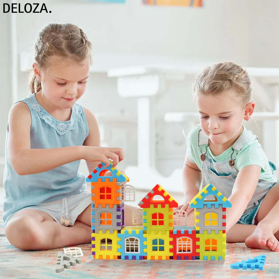 LearnBricks - Montessori Kreativ-Bauklötze