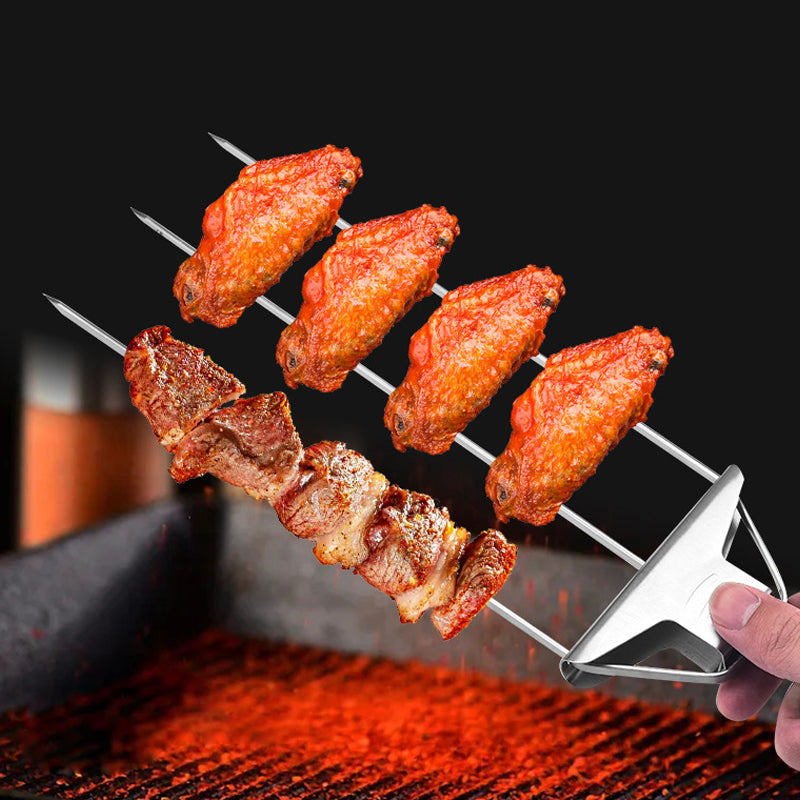 1+1 GRATIS | GrillTwist™ – Perfekt gegrillte Spieße in Sekunden