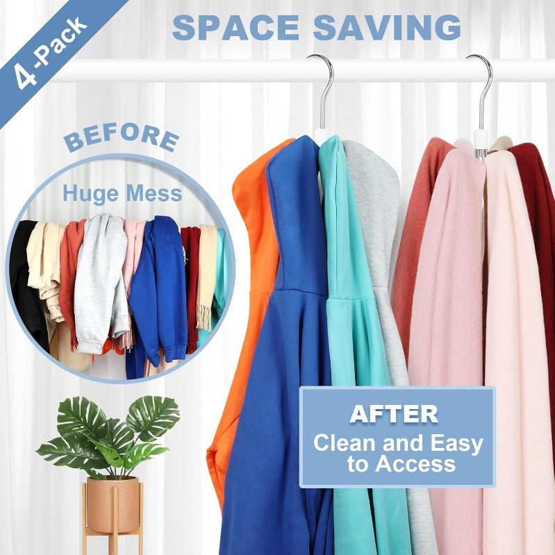 2+2 GRATIS | SpinHaven – Mehr Platz, weniger Unordnung im Kleiderschrank