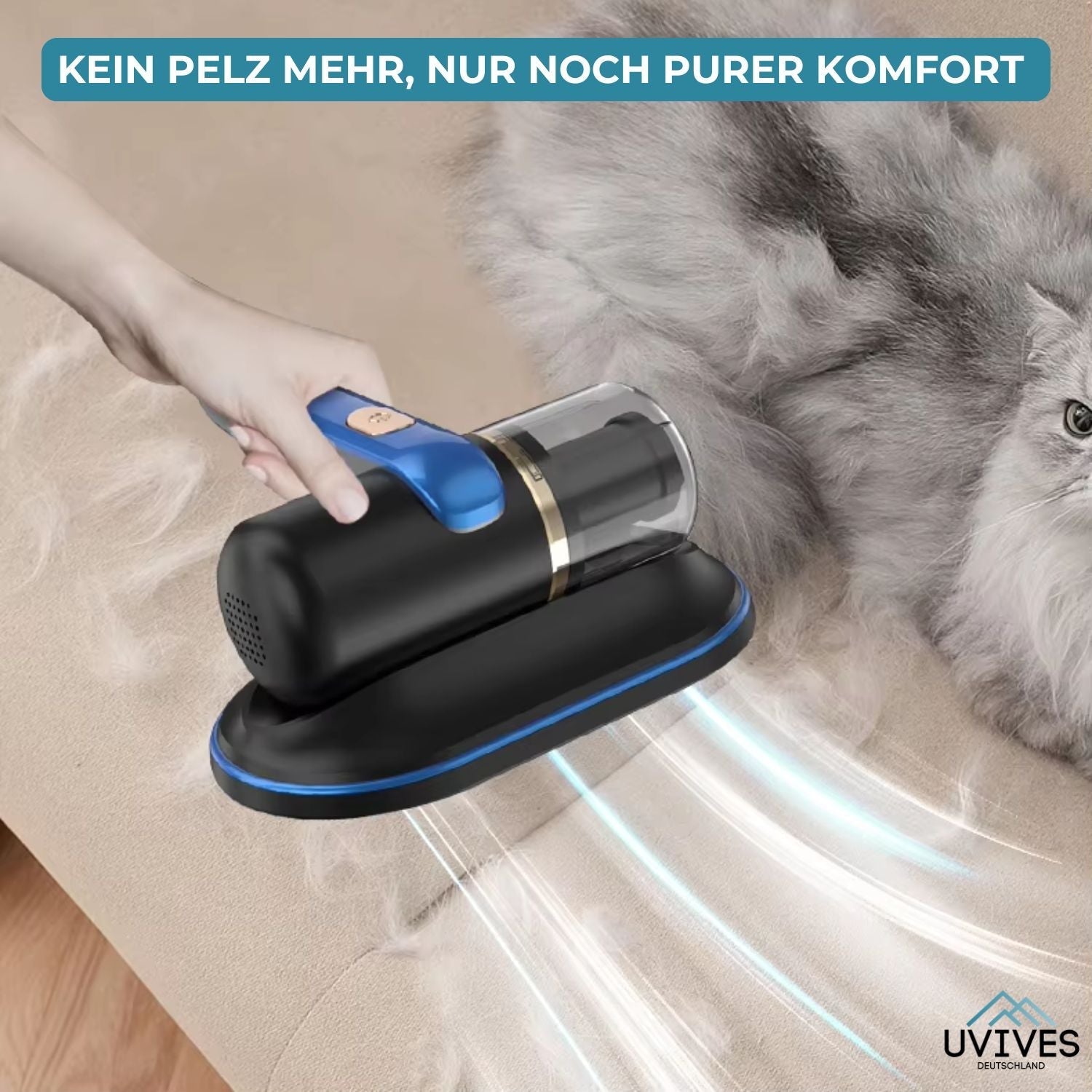 MiteBuster - Staubsauger zur Beseitigung von Haushaltsmilben