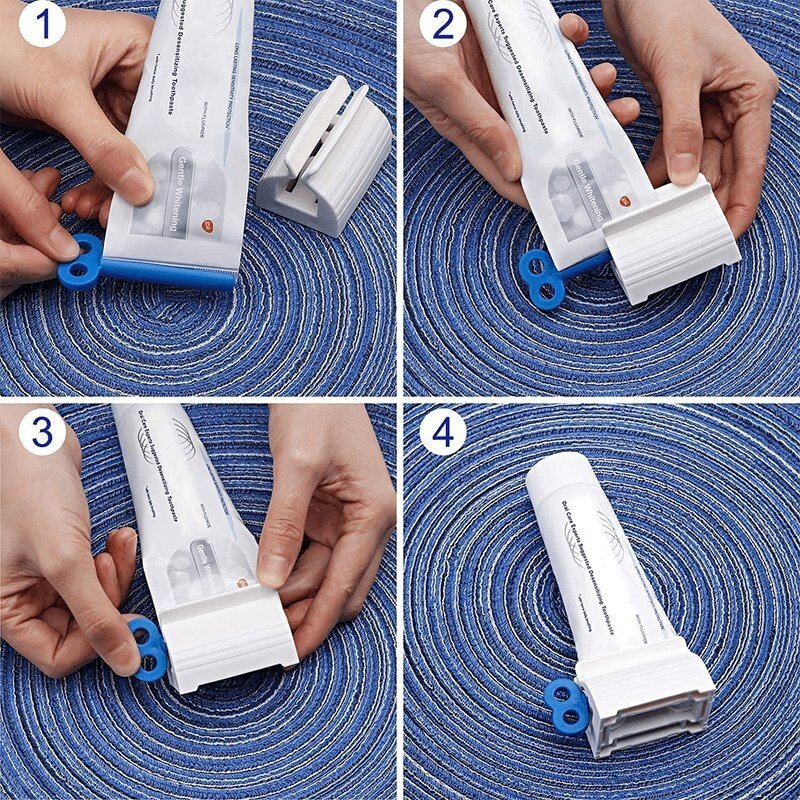 1+1 GRATIS | SqueezeSaver - Machen Sie es einfach, Ihre Zahnpasta ohne Abfall zu verwenden