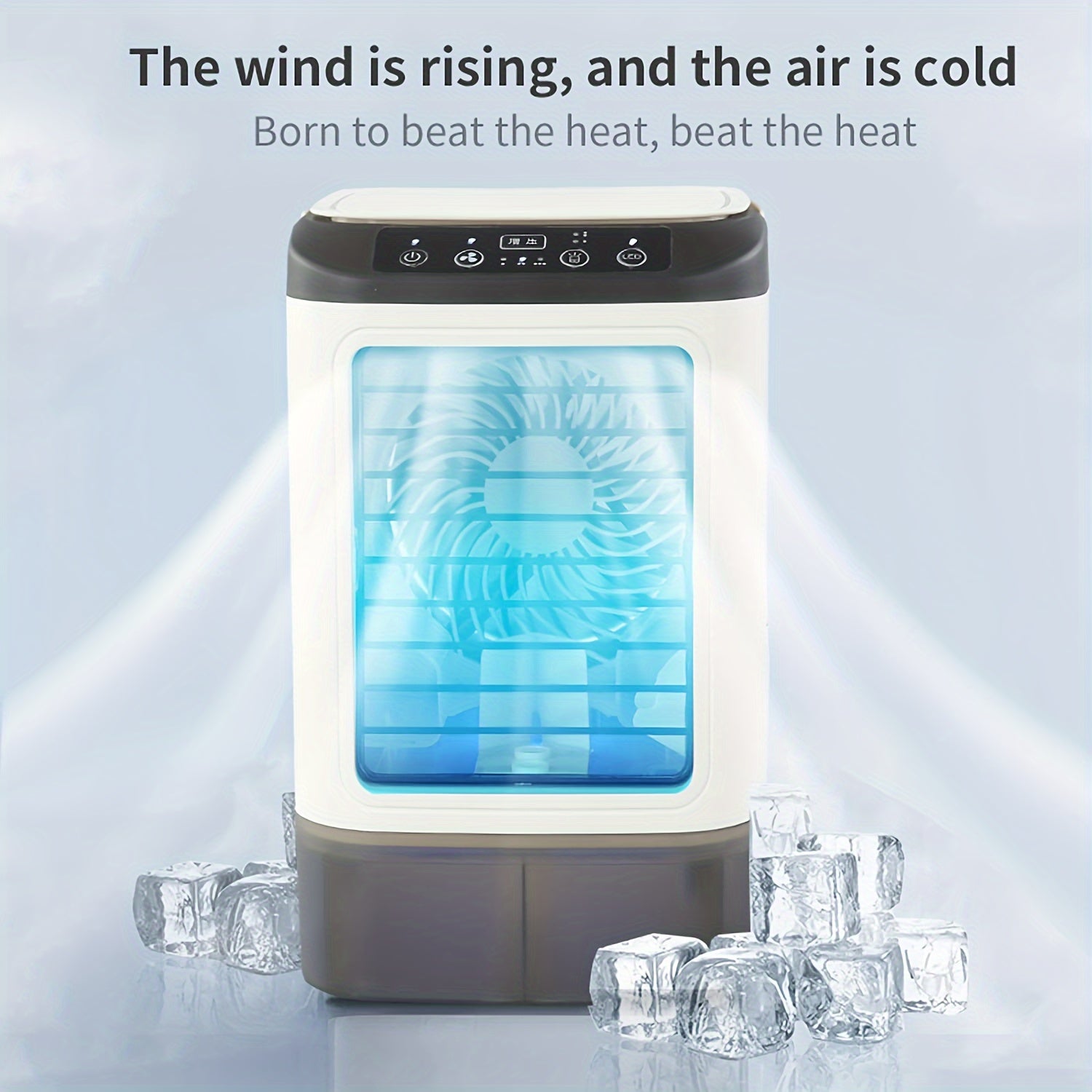 Tragbare Mini-Klimaanlage Coolivy | USB-betrieben | Mit Wassertank & Luftbefeuchtung | Kompakt & Mobil
