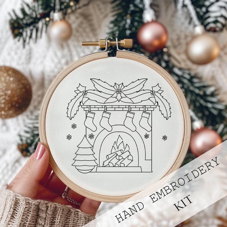 SnowStitch™ – Stick-Set für die Feiertage