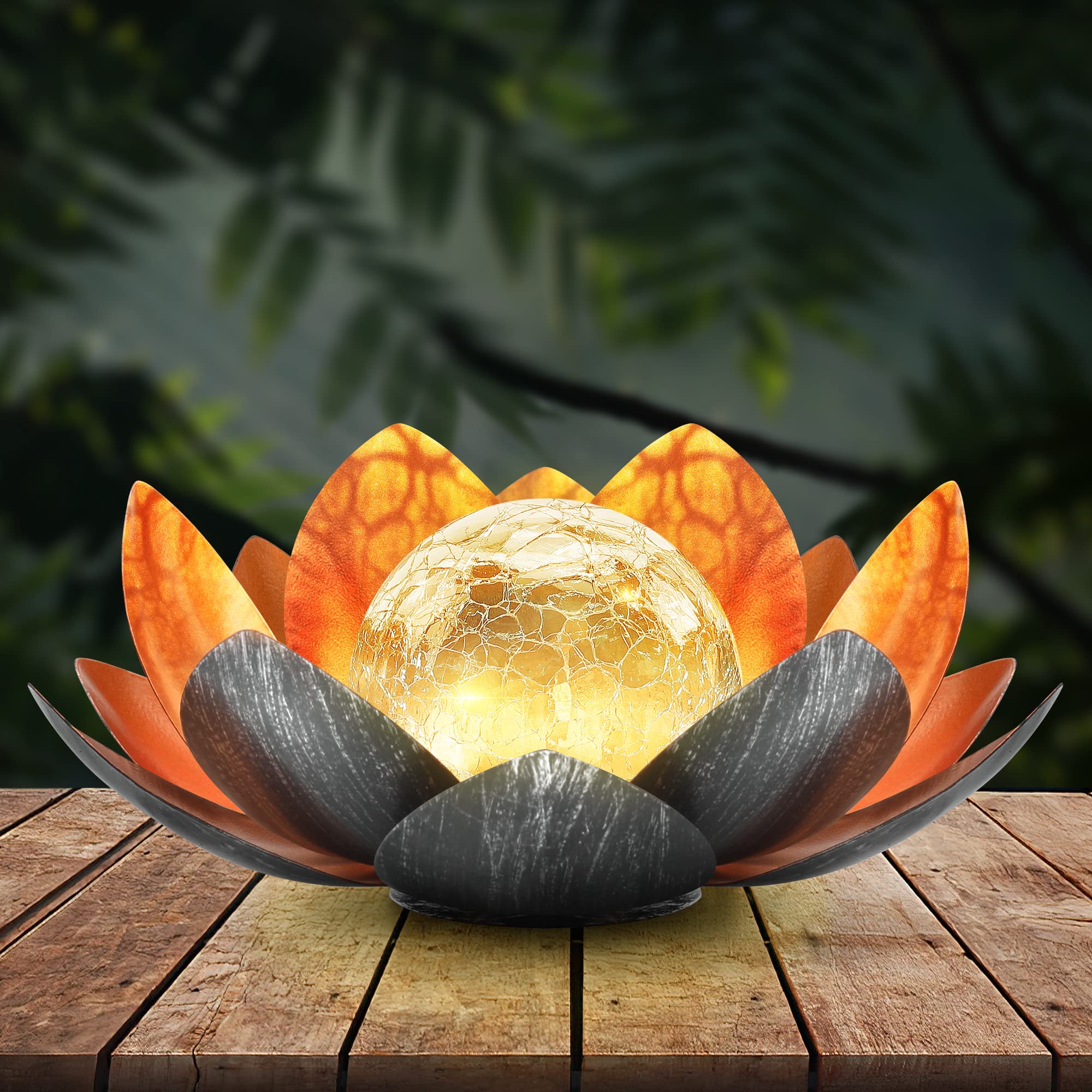 1+1 GRATIS | SolarLotus - Solarbetriebene Lotus-Leuchte