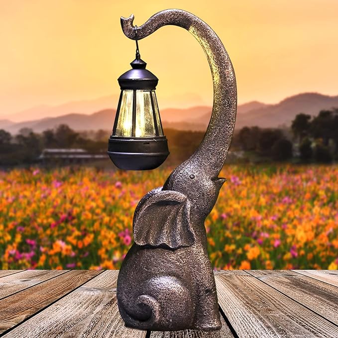 EnchantiLite - Verzauberter Elefant Solarlampe
