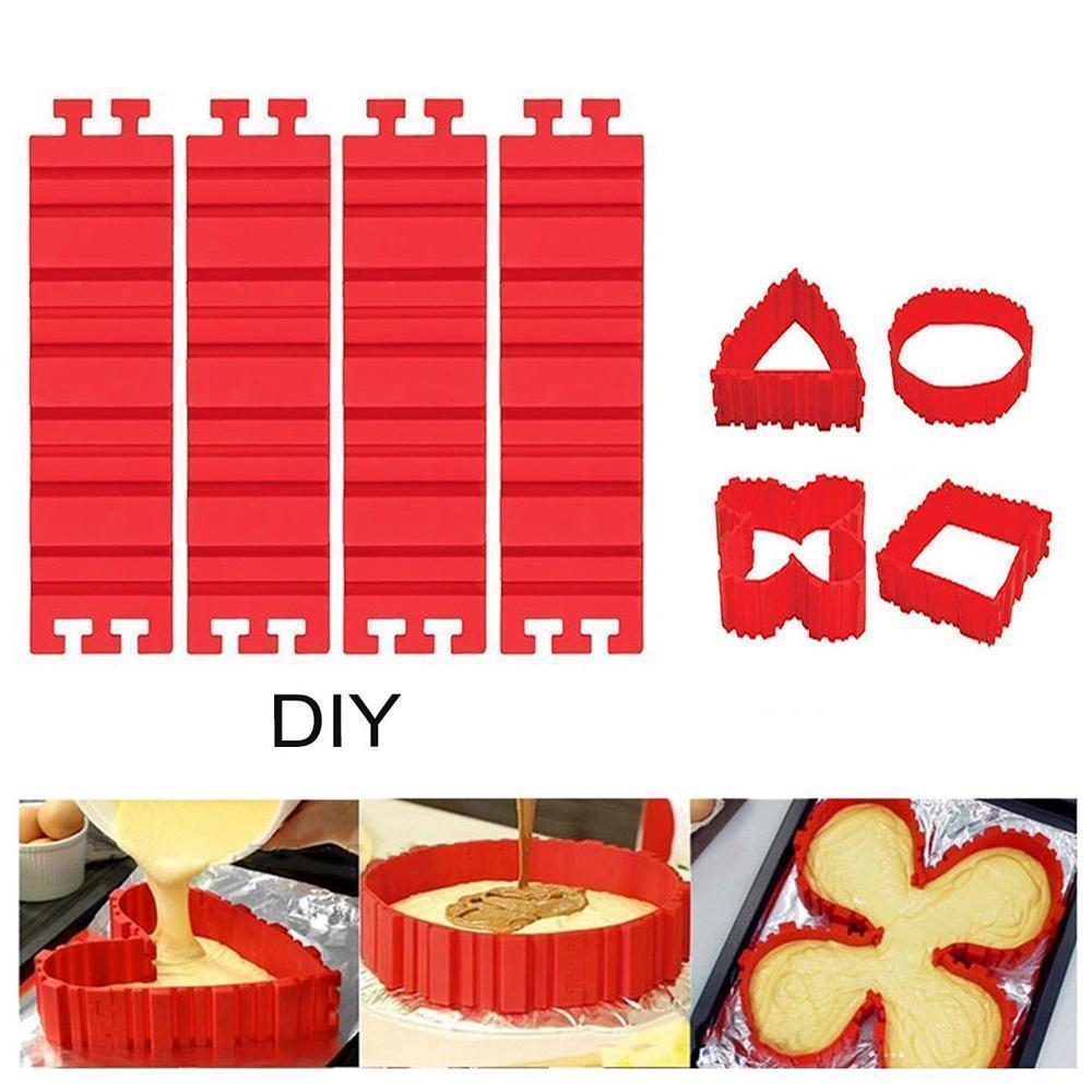 2+2 GRATIS | BakeArt - Silikon Kuchen Form DIY