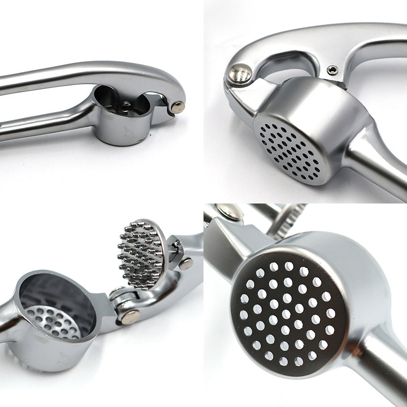 GarlicPress - Edelstahl-Knoblauchpresse mit ergonomischem Griff