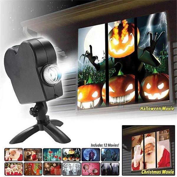 SpookyCast - Geisterhafter Halloween-Projektor