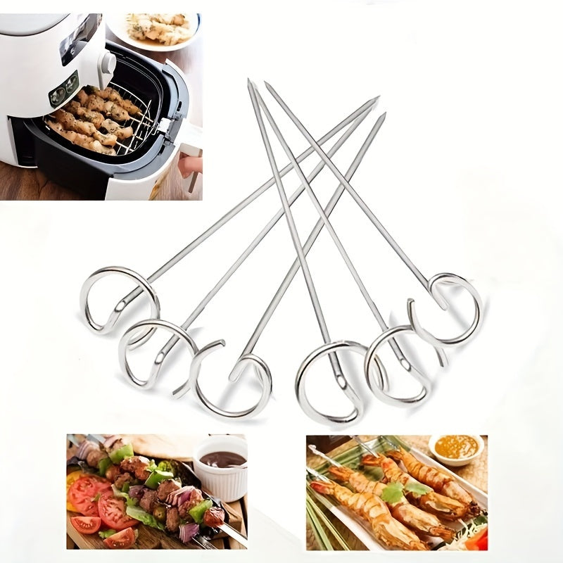 5+5 GRATIS | GrillElevate – Die Edelstahl-Spieße für gleichmäßiges & perfektes Grillen