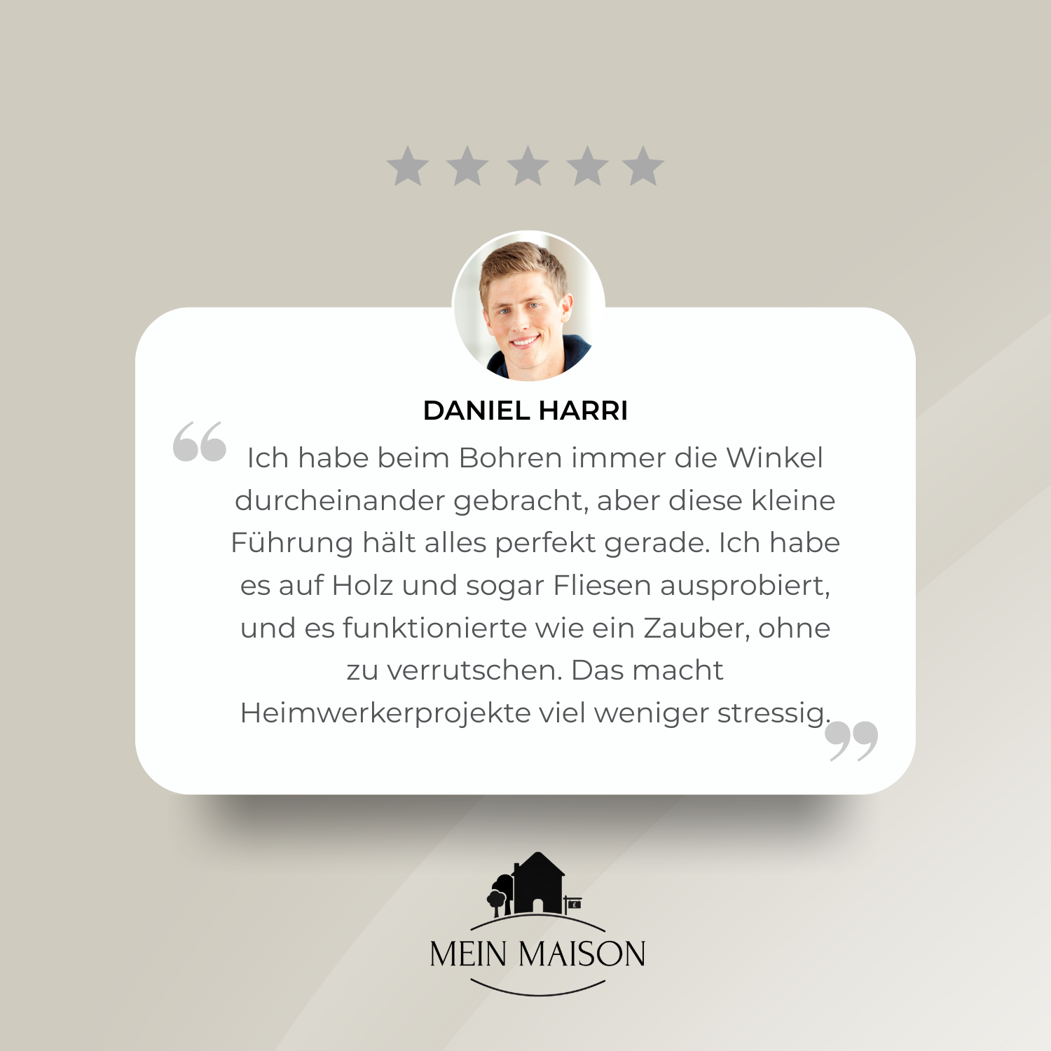 CraftAlign – Für Bohrungen wie vom Profi!